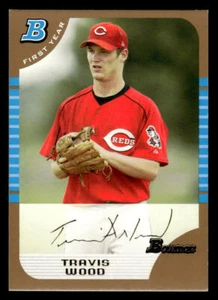 Travis Wood 2005 Bowman Draft Picks & Prospects #BDP64 Gold Cincinnati Reds - Picture 1 of 2