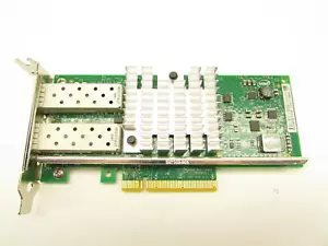 Sun Oracle E69818 7051223 10Gb SFP Dual Port PCIe Server Adapter X520-DA2 Low - Picture 1 of 4