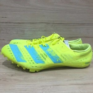 NEW ADIDAS Adizero FINESSE SPIKES Yellow SIZE 14 Mens FW2249 TRACK AND FIELD - Picture 1 of 7