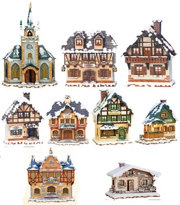 Hubrig Winterhäuser / Lichterhäuser Erzgebirge  - Große Auswahl vom Fachhändler - Bild 1 von 10