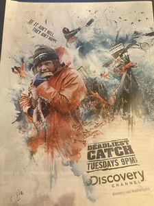 Print Ad for Deadliest Catch on Discovery Channel - Picture 1 of 3