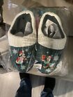 Ensemble de chaussettes pantoufles vacances de Noël Disney Parks Mickey Donald taille M7/8, W9/10