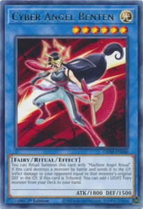 Cyber Angel Benten x3 GEIM-EN040 YuGiOh! 1st Ed Rare Playset - Picture 1 of 1