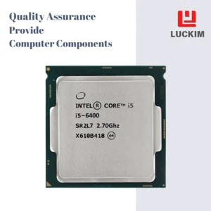 Intel Core i5-6400 CPU - Socket LGA 1151 4 Cores 4 Threads 2.7GHz 6MB L3 Cache 6 - Picture 1 of 7