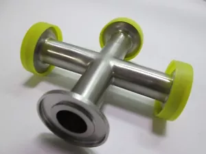 Swagelok 1" 316L Edelstahl Kreuz Biopharm Tri Clamp Sanitär Style Fitting - Bild 1 von 5