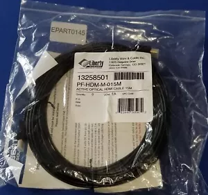 EPART0145 - Liberty AV Solutions PF-HDM-M-015M Active Optical HDMI Cable 15M - Picture 1 of 5