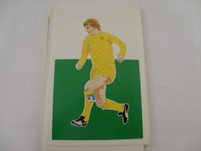 ALLAN CLARKE SIGMA SPORT 1979 80 FOOTBALL ACTION PORTRAIT CARD LEEDS ENGLAND
