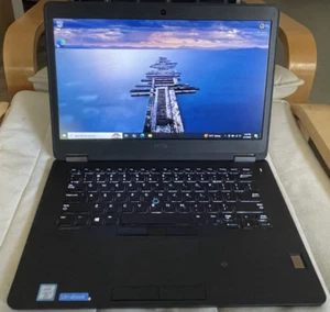 Dell Laptop Latitude E7470 14 HD Intel i7-6600U 16GB RAM NEU 128GB SSD Win10 Pro - Bild 1 von 9
