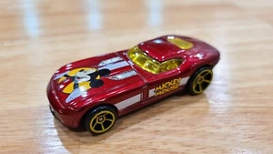 2008 Fast Felion M44 Hot Wheels Mickey Mouse Race Car Red Thailand 1186 MJ,1,NL - Picture 1 of 14