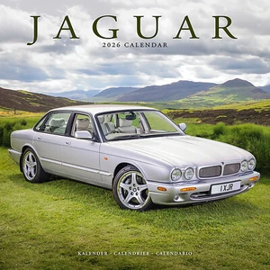 Jaguar 2026 Calendar Car Gift Wall 15% OFF MULTI ORDERS - Picture 1 of 8