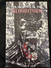 DC Comics Batman Bloodstorm 1994 Paperback
