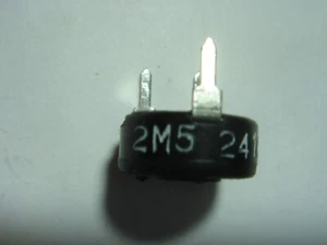 2M5 2,5M TRIMMER Piher PT10L liegend #17PY - Picture 1 of 2