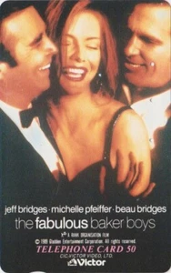 TC JAPON - CINEMA - FABULOUS BAKER BOYS / M. PFEIFFER - MOVIE JAPAN phonecard - Foto 1 di 1