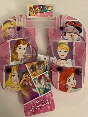 Nuevo Disney Princesa Talla 5/6 Chanclas Sandalias Piscina Zapatos Verano Regalo Foto 1 de 3