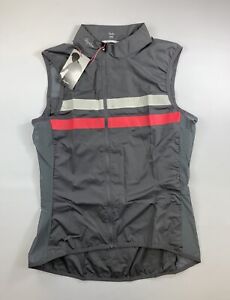 RAPHA Women s Brevet Gilet Gray Size Large New with tags