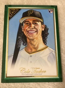 2019 Topps Gallery Green #128 Cole Tucker /99 Pittsburgh Pirates - Picture 1 of 3