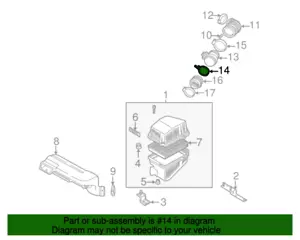 Air Mass Sensor Clamp - GENUINE KIA 2813538100 Fits 2001-2005 Sedona - Picture 1 of 2
