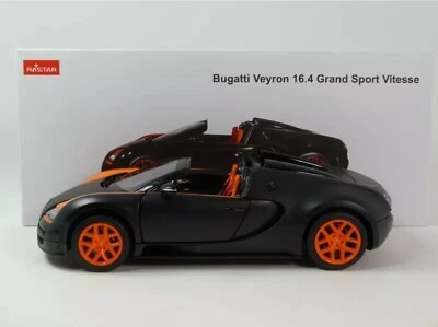 Rastar Bugatti Veyron 16.4 Grand Sport Vitesse noir 1/18 43900BK - Photo 1/3