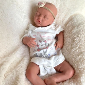 Bebé Renacido 18" Cuerpo Completo Silicona Realista Flojo Piel Marrón Recién Nacido Muñeca Regalo - Imagen 1 de 14