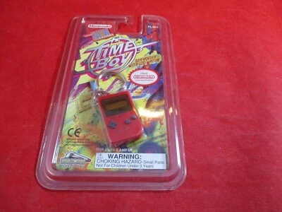 Nintendo Game Boy Time Boy Mini Red Console Keychain Clock NEW! Pelican 1999 - Image 1 of 4