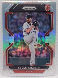 2022 Panini Prizm Silver Prizm #8 Tyler Gilbert RC Arizona Diamondbacks Card NM 