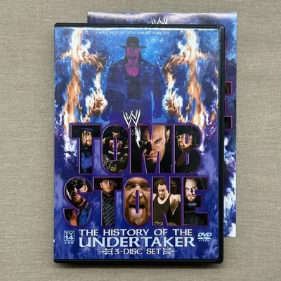 WWE - Tombstone: The History of the Undertaker (DVD 2005 3-Disc Set) Documentary - Image 1 of 4