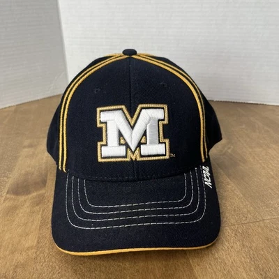 Missouri Tigers Black Fitted Hat Adult Size 7 3/8 Zephyr Hat Baseball Cap - Image 1 of 4