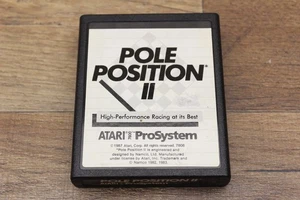 Pole Position II Atari 7800 Game Cartridge Pole Position 2 Tested Works Great - Picture 1 of 4