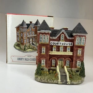 Liberty Falls Courthouse Miniature Village 1993 - AH39 - Picture 1 of 13
