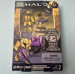 Mega  Bloks Halo Covenant Armory Pack II Set 96997 22 Pieces New in Box - Picture 1 of 6