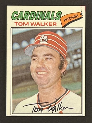 1977 Topps #652 Tom Walker St. Louis Cardinals - Image 1 of 3