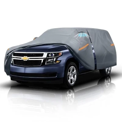 For Chevrolet Tahoe 2015-2020 Waterproof Car Cover All Weather Heavy Duty 6 Laye Foto 1 de 4