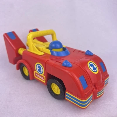 Playskool My First Transformer Vintage 1986 Race Car Racer-kun Takara Robot - Image 1 of 4