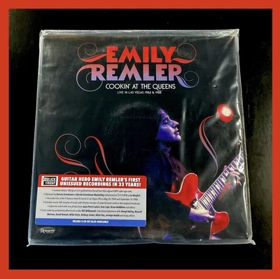 Emily Remler ‎– Cookin’ At The Queens Live In Las Vegas 84 & 88 3xLP On Vinyl - Image 1 of 4