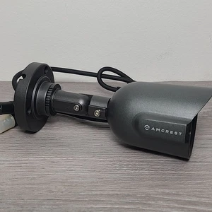Cámara de seguridad Amcrest AMC960HBC 800TVL con cable lente de 3,6 mm bala negra sin probar - Imagen 1 de 5
