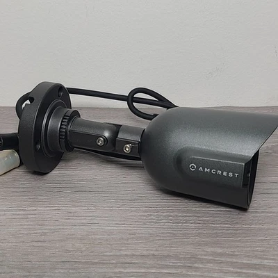 Amcrest AMC960HBC 800TVL Wired 3.6mm Lens Black Bullet Security Camera Untested - Image 1 of 4
