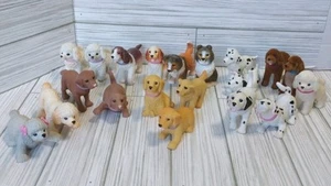 Barbie Wackelkopf Hunde Bobbin’ Bow Wows & More Pudel Choc Lab Collie Dalmatiner - Bild 1 von 10