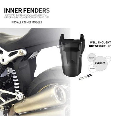 For BMW R nineT RnineT R nine T Pure Rear Fender Mudguard Guard Shock Shield - Imagem 1 de 4