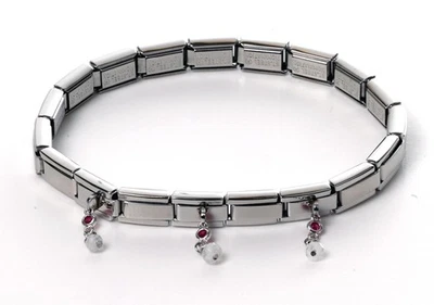 Nomination Bracciale Composable Smarty Op-Silver In Acciaio, Argento 925 E Pietr - Immagine 1 di 4