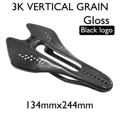 Sillín de bicicleta de montaña/carretera asiento delantero de fibra de carbono 3K/mate/brillo 7x9/7x8 mm  Foto 1 de 4