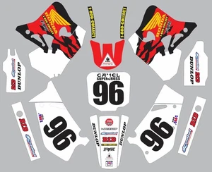 Graphic Kit for 1995-1996 Honda CR250 CR 250 Decals - Picture 1 of 1