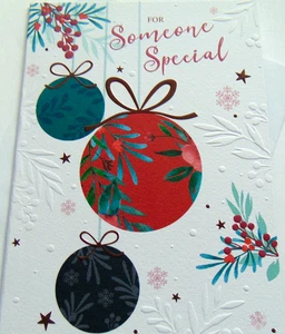 Tarjeta de felicitación especial de Navidad de alguien... para alguien especial - Imagen 1 de 3