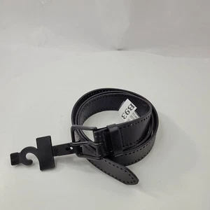 Men's Casual Belt Black Size 34 - 40 - Picture 1 of 4
