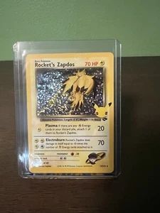 Rocket's Zapdos 15/132 Celebrations: Classic Collection Holo - Picture 1 of 3