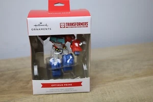 Hallmark Transformers Optimus Prime Red Box Christmas Ornament 2023 New - Picture 1 of 7