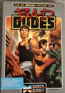 1988 Bad Dudes Arcade Computer Game IBM PC XT AT PS2 Tandy DOS Data East RARE - Picture 1 of 9