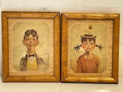 Fotos vintage de 1950 de Penelope e Oswald por Florence Kroger Kitsch 4x5 - Imagem 1 de 4