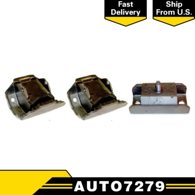 Juego de montaje de motor y transmisión de 3 AT/MT para 1973 CENTURION 5,7 L THM350 3 velocidades - anclaje Foto 1 de 4