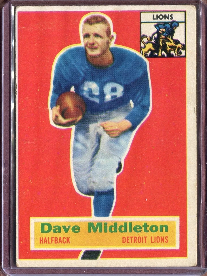 1956 Topps 68 Dave Middleton RC VG-EX #D155192 - Image 1 of 1