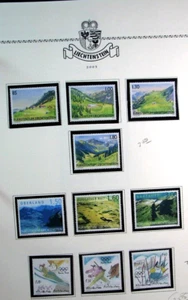 Liechtenstein Stamp Scott# 1327-1330,1331-1333,1334-1336 Mint in Mount 2005 L644 - Picture 1 of 1